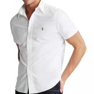 White Polo Ralph Lauren Men's Classic-Fit Oxford Shirt